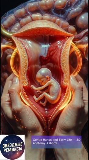 Gentle Hands and Early Life — 3D Anatomy #shorts