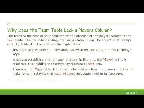 Understanding the Spring/JPA/PostgreSQL Mystery: Why is There a Table I Didn't Create?