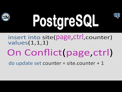 How to perform an upsert (insert or update) operation in PostgreSQL using the INSERT ON CONFLICT.