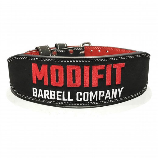 Black & Red Olympic Weightlifting Belt