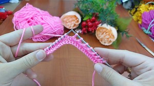 How to Knit a Beautiful and Easy Pattern | Step by Step Tutorial" #knitting | Aslı ile El Sanatları