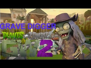 Grave Digger Zombie Gameplay - Garden Warfare 2 Mod