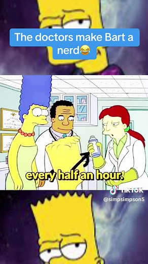 Bart's Transformation into a Nerd | The Simpsons Clips