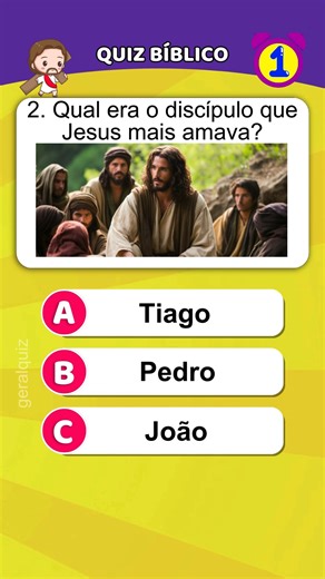 830K views · 10K reactions | ⛪️ Pronto para testar seu conhecimento bíblico? Junte-se ao nosso Quiz da Bíblia e desafie-se com perguntas que exploram os ensinamentos sagrados! 樂 Cada pergunta é uma oportunidade de aprofundar seu conhecimento bíblico e fortalecer sua fé. Vamos lá, veja quantas perguntas você consegue acertar neste Quiz da Bíblia!  #quiz #bíblia #quizbíblico #aprender #perguntas #bibliasagrada #facebookvideo | Geral Quiz | Facebook