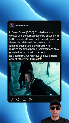 In Green Street Hooligans (2005), football fans was sad
