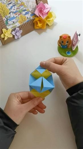 Magic Origami Clapping Man 👏