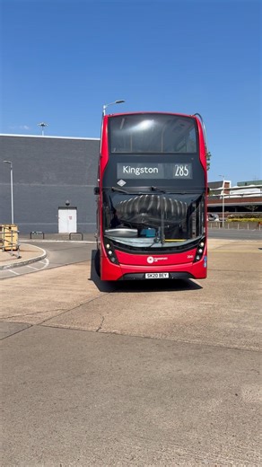 London Bus Route 285 Heathrow Airport CBS #shotoniphone16promax #londonbus