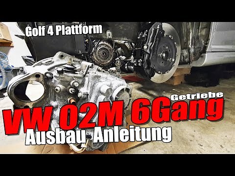 Getriebeausbau VW 02M 6Gang Anleitung