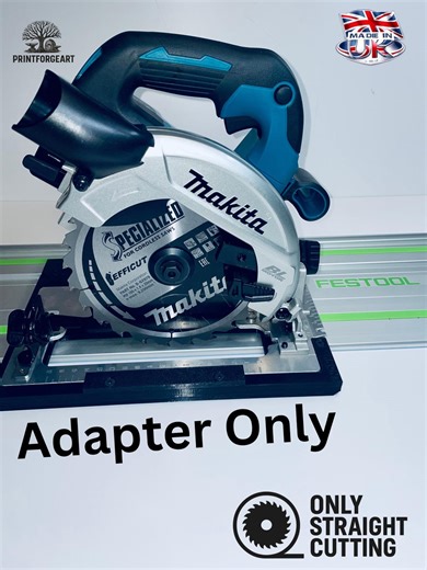 Festool Guide Rail Adapter Compatible With Makita DHS660 - Cutting Depth 48mm - Etsy Australia