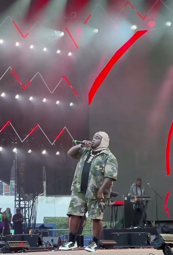 Sech Live Performance at AfroNation Miami 2023