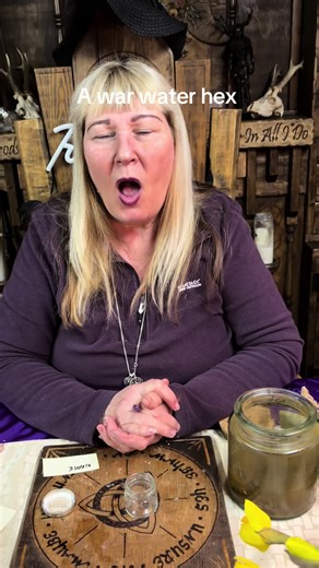 A war water hex, easy use #witch #fypdong #fyp #witchcraft #curse | war water