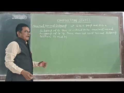 Maximal normal Subgroup. Simple group