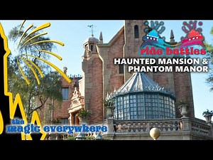 [4k] Haunted Mansion & Phantom Manor Ride Battle at Disneyland Paris and Magic Kingdom WDW