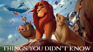 9 things you didn't know about 'The Lion King'