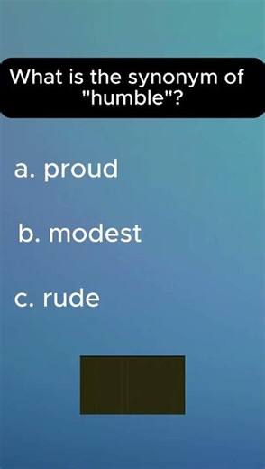 Synonym Quiz Challenge | Test Your English Vocabulary | Gold Star Academy #quiz #englishlearn