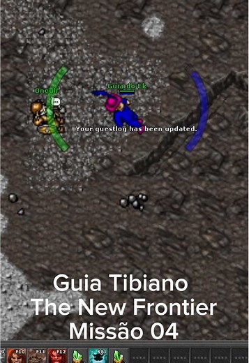 Guia Tibiano The New Frontier Quest Missão 04 #tibia #tibia2025 #tutorial #farmine #tibiaek #CapCut