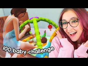 more 100 baby challenge in the sims 4 (Streamed 3/29/23)