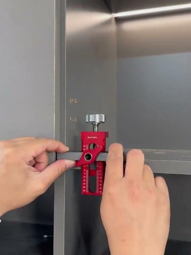 Cabinet Door Mounting Jig Installation Positioner Tools