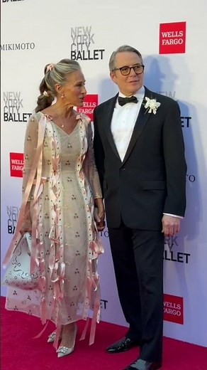 Sarah Jessica Parker and Matthew Broderick stepped out together at the NYC Ballet Fall Fashion Gala