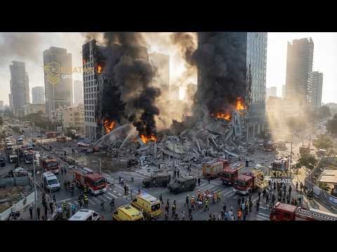 Iran Bangkit! Hari ke-8 Perang Iran vs Israel, Ribuan Rudal Hantam Tel Aviv