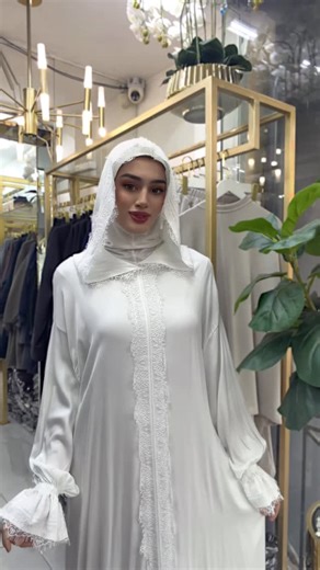 Nodira Tojiyeva on Instagram: "Umra safari va Ehrom uchun oq rangli liboslarimiz to’plami🔖"