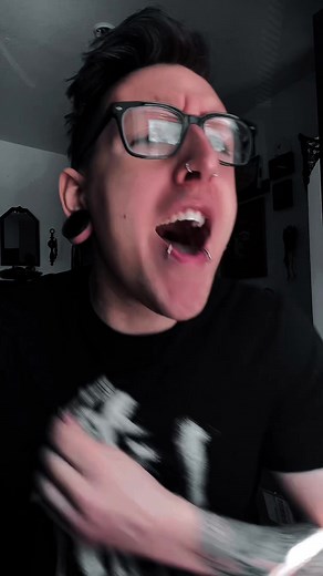 Dial Tone… #goth #gothguy #gothmakeup #alt #fyp #transition #dialtone