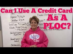 Using a Credit Card as a PLOC for #velocitybanking