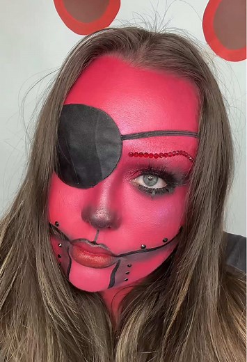 Foxy Makeup Tutorial for FNAF Cosplayers