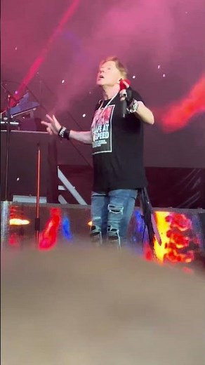 🔥🥁 Guns N’ Roses Axl Rose aged into pure defiance #gunsnroses