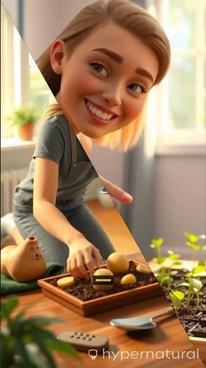 Asexual Reproduction Explained with a Fun Potato Experiment #facts #science #short