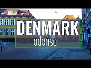 Odense 4K Walking Tour 🇩🇰 Virtual Travel Pt. 2