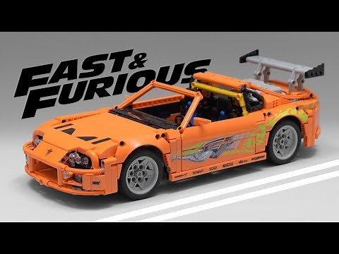 BRIAN'S TOYOTA SUPRA [Fast & Furious] LEGO Technic