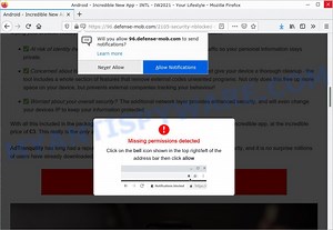 Defense-mob.com pop-up scam (Virus removal guide)