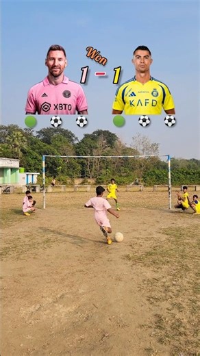 Team Messi vs Ream Ronaldo CHALLENGE #shorts #ronaldo #messi #football #challenge #youtube #trending