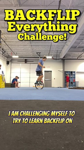 2.7K views · 159 reactions | The Backflip On Everything Challenge!  | Bob Reese | Facebook