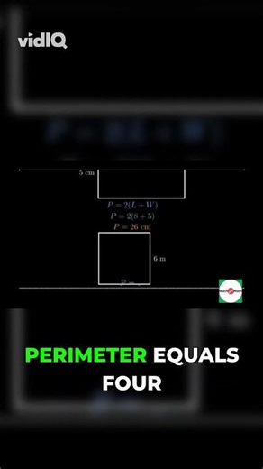 | Perimeter of Square | #maths #math #education