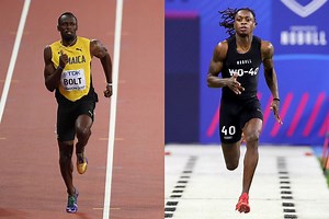 Xavier Worthy vs Usain Bolt 40 time: Is Texas WR faster than eight-time Olympic gold medalist?