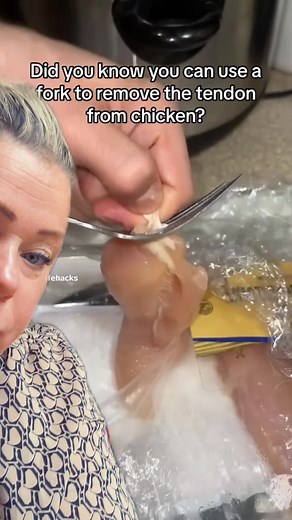 Hänchen-Tendons einfach entfernen: Der Lifehack