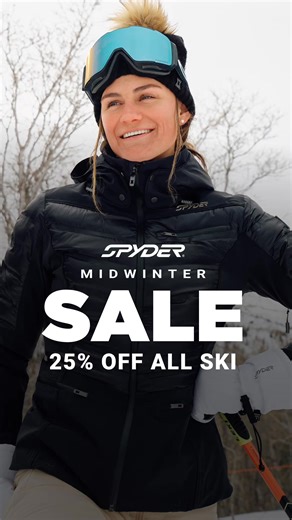 From jackets and pants to midlayers and accessories, get 25% off Spyder’s full ski collection. | Spyder Active Sports