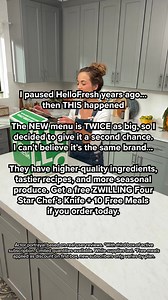 You call the shots with HelloFresh: fresh ingredients and meals to feel good about. Plus, get a free ZWILLING chef's knife. | HelloFresh