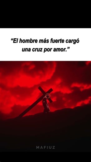 El hombre MÁS FUERTE cargó una cruz... #jesus #cruz #biblia