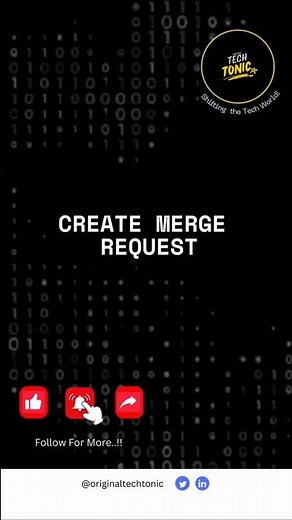 Create pull request in github #github #pullrequest #originaltechtonic