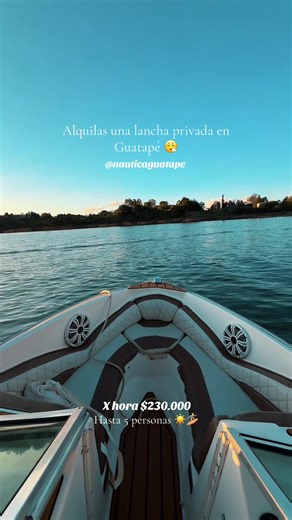 Navega en Guatapé: Alquila tu lancha privada