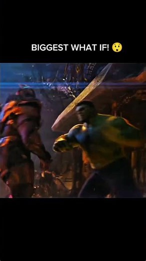If Hulk Had This Power in Infinity War, The Result Would Be Different! 😱 #shorts #viral