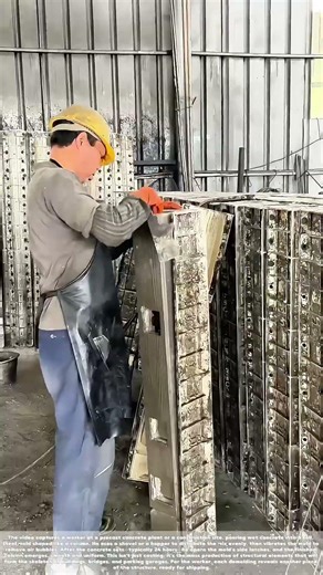 Filling the Form: How a Steel Mold Shapes Concrete Into a Perfect Column