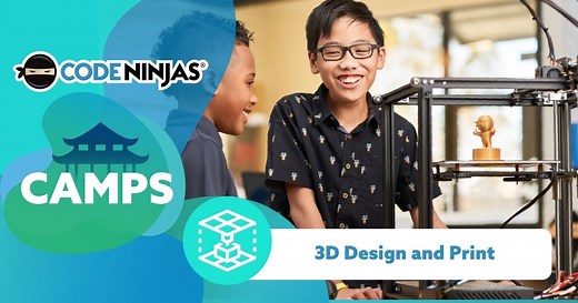 Code Ninjas Summer Camps 2022 | 3D Design and Print