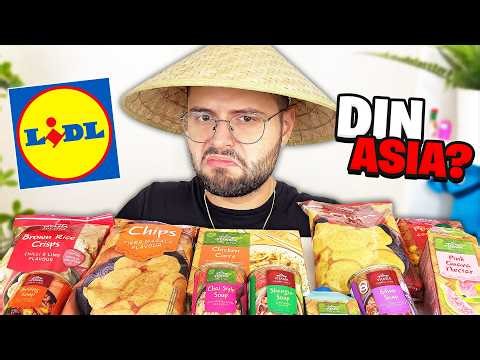 Am incercat TOATA MANCAREA ASIATICA de la LIDL...