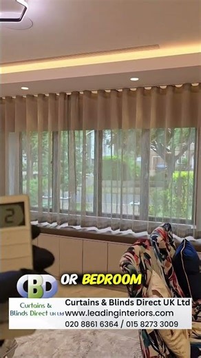 Smart Wave Curtains & Concealed Blinds in York | Curtains & Blinds Direct UK