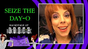 BEETLEJUICE star Leslie Kritzer takes us into the orchestra pit at the Winter Garden Theatre and cheers on a very special debut in her second vlog episode. | Broadway.com