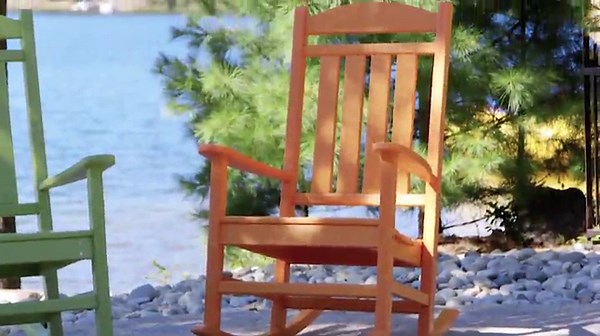 Amazon.com: POLYWOOD Presidential Rocking Chair in Black